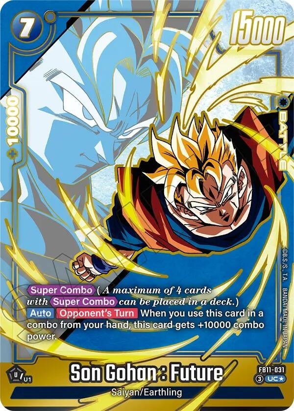 Image for Son Gohan : Future - FB11-031 (Alternate Art) (FB11-031) (FB11) - Dragon Ball Super: Fusion World