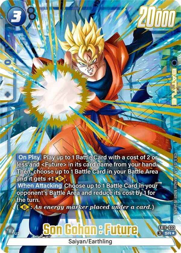 Image for Son Gohan : Future - FB11-033 (Alternate Art) (FB11-033) (FB11) - Dragon Ball Super: Fusion World