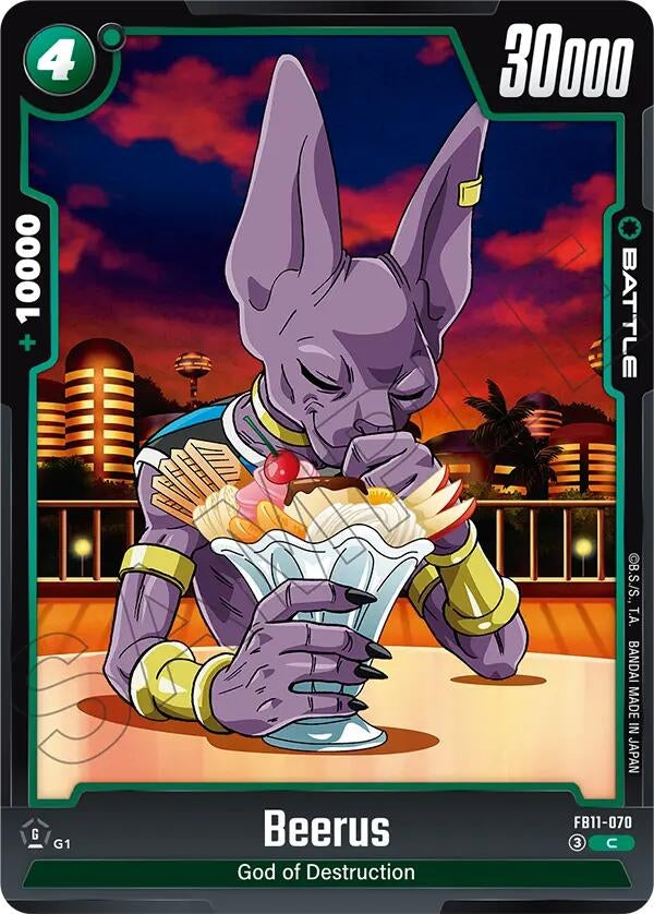 Image for Beerus - FB11-070 (FB11-070) (FB11) - Dragon Ball Super: Fusion World