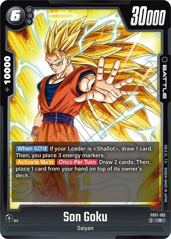 Image for Son Goku - FB11-105 (FB11-105) (FB11) - Dragon Ball Super: Fusion World