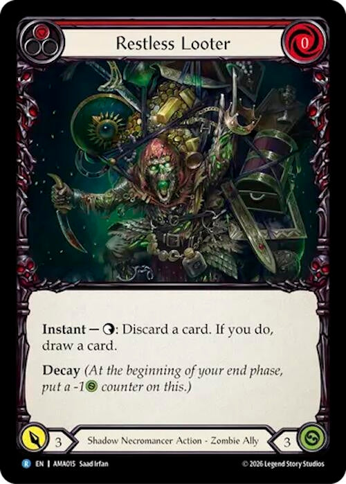Image for Restless Looter (AMA015) (AMA) - Flesh and Blood TCG