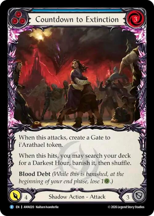 Image for Countdown to Extinction (AMA020) (AMA) - Flesh and Blood TCG