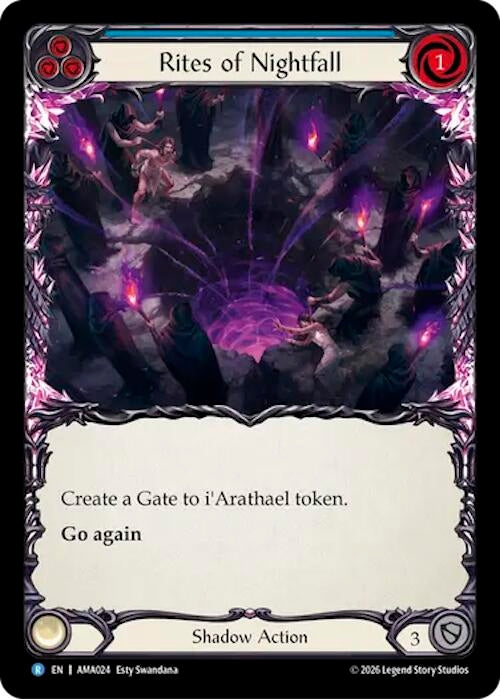 Image for Rites of Nightfall (AMA024) (AMA) - Flesh and Blood TCG