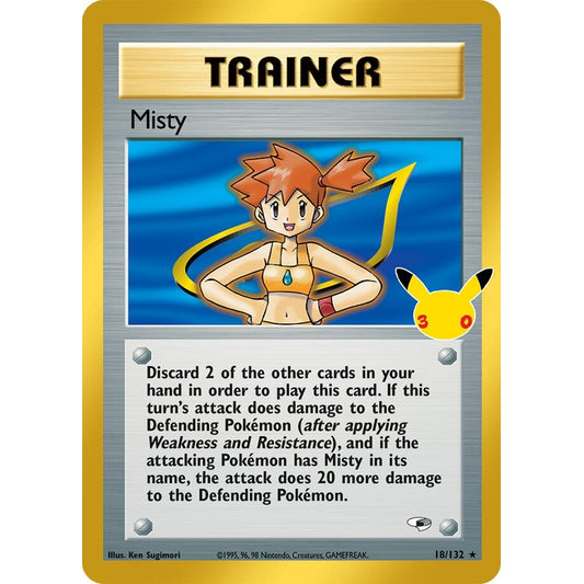 Image for Misty (18/132) (30C) - Pokemon