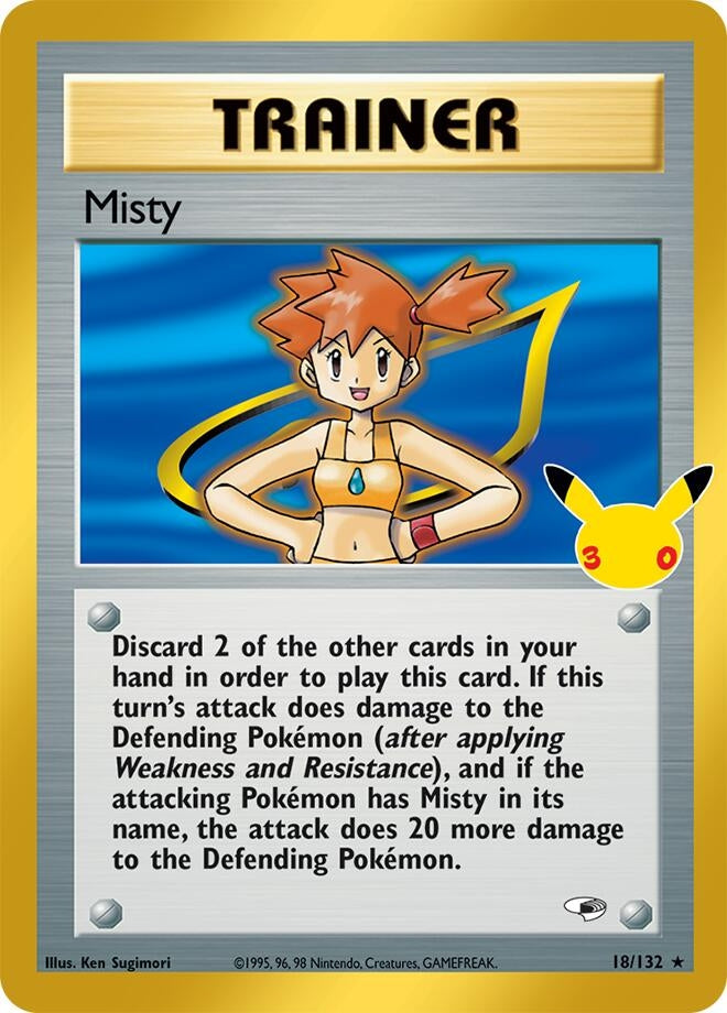 Image for Misty (18/132) (30C) - Pokemon