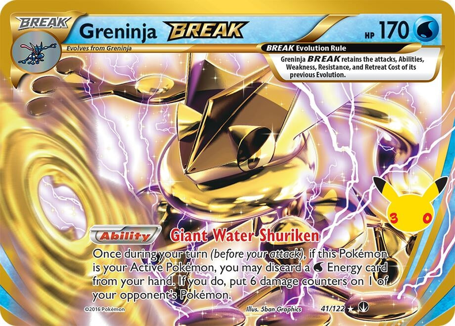 Image for Greninja BREAK (41/122) (30C) - Pokemon
