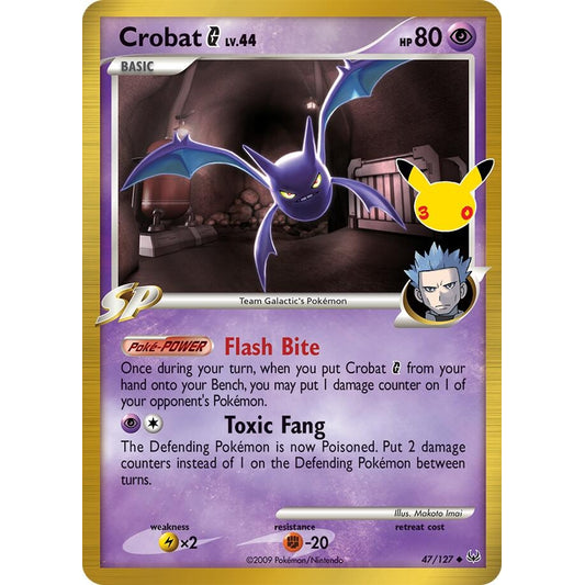 Image for Crobat G (47/127) (30C) - Pokemon