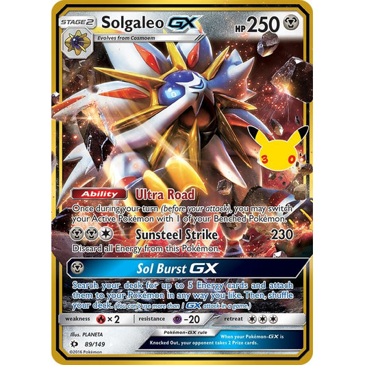 Image for Solgaleo GX (89/149) (30C) - Pokemon
