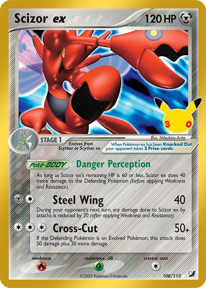 Image for Scizor ex (108/115) (30C) - Pokemon
