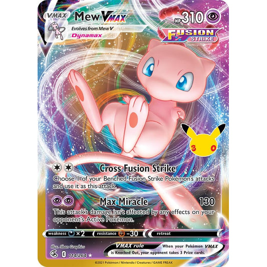 Image for Mew VMAX (114/264) (30C) - Pokemon