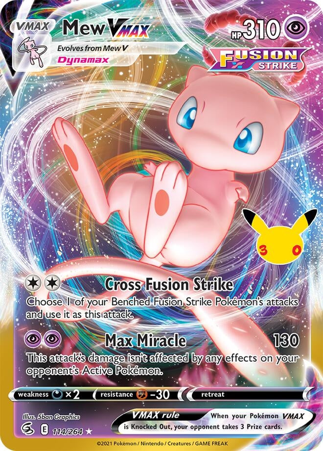Image for Mew VMAX (114/264) (30C) - Pokemon