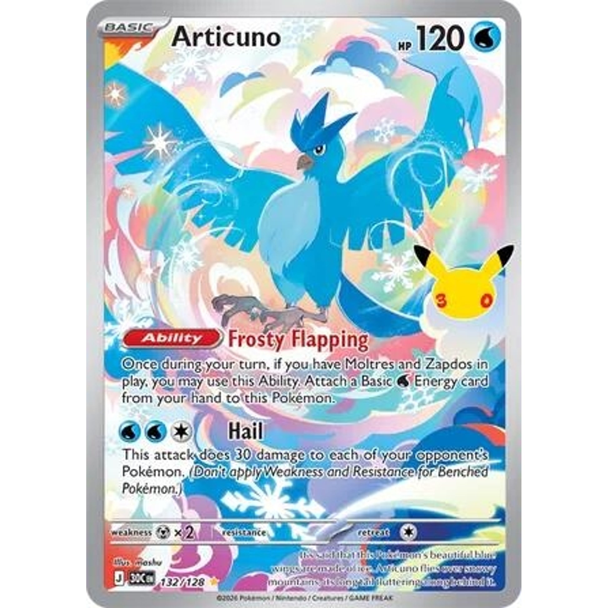 Image for Articuno (132/128) (30C) - Pokemon