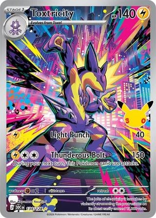 Image for Toxtricity (134/128) (30C) - Pokemon