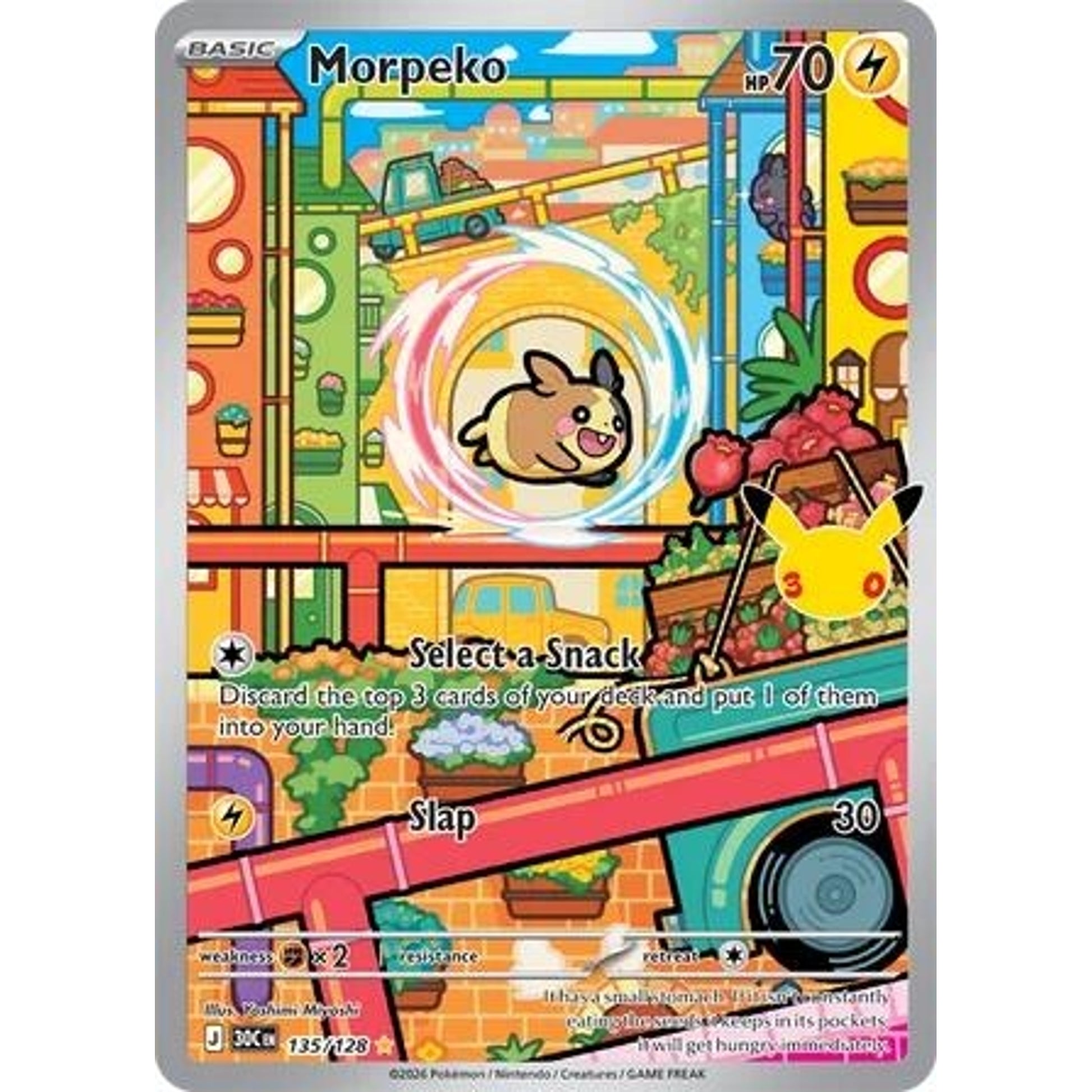 Image for Morpeko (135/128) (30C) - Pokemon