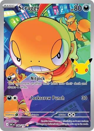 Image for Scraggy (140/128) (30C) - Pokemon