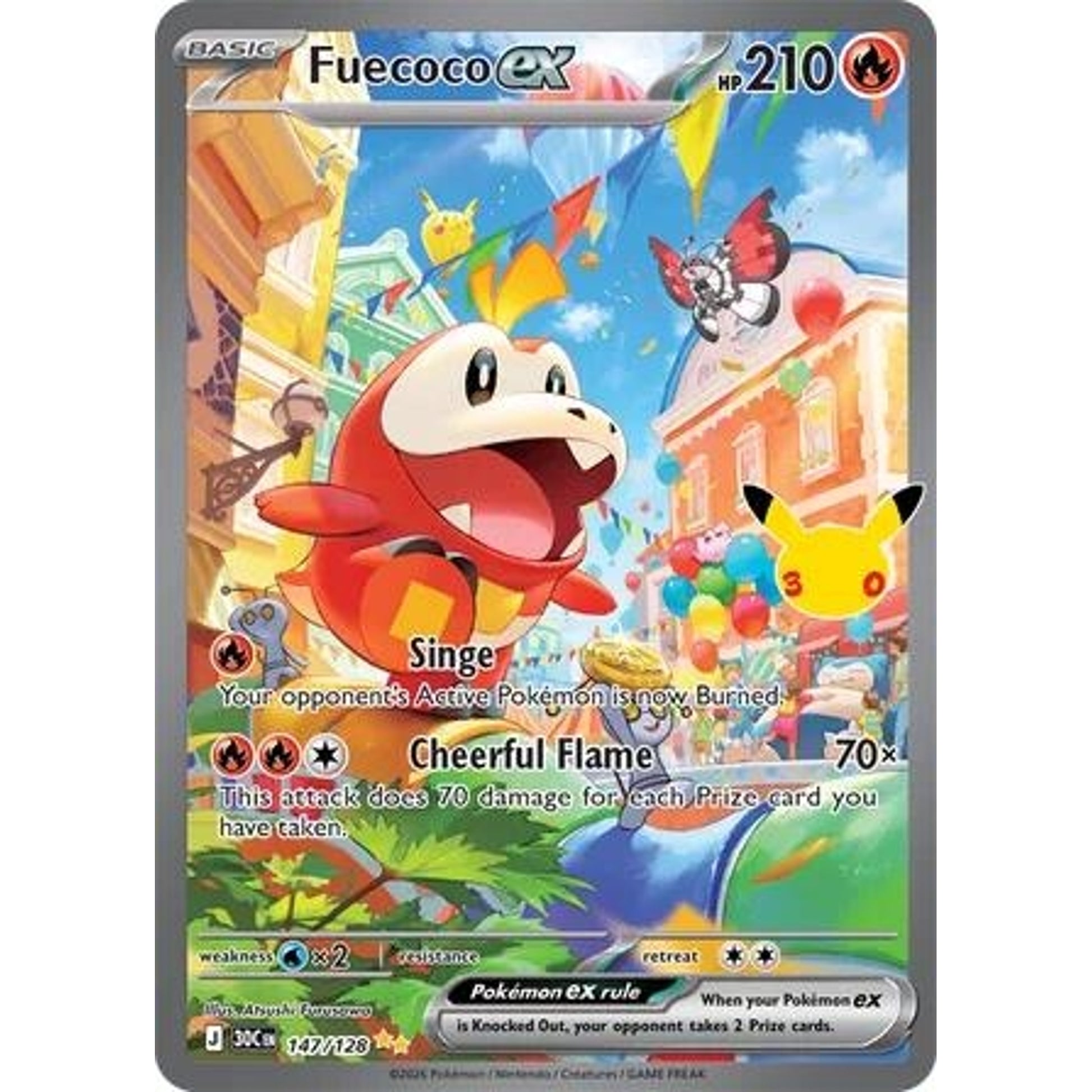 Image for Fuecoco ex (147/128) (30C) - Pokemon