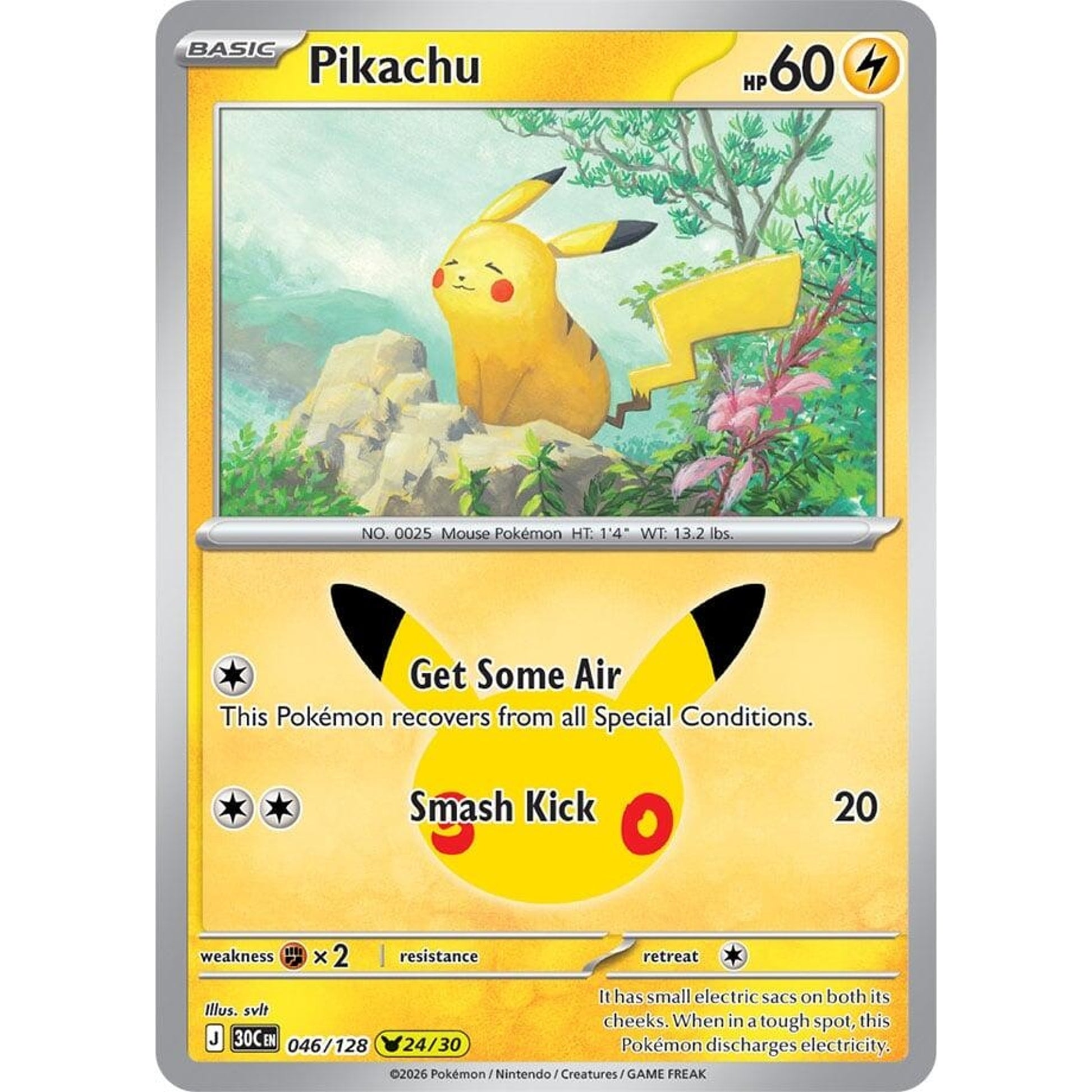 Image for Pikachu (046/128) (30C) - Pokemon