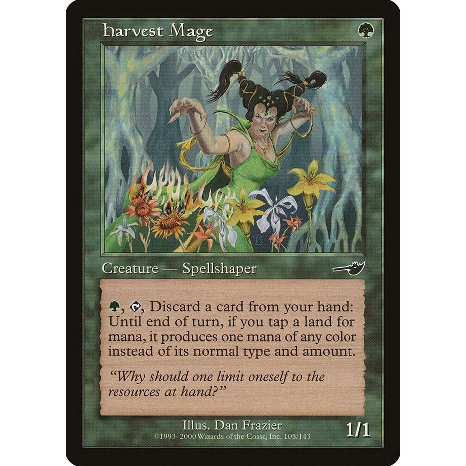 Image for Harvest Mage (105) (NMS) - Magic: The Gathering