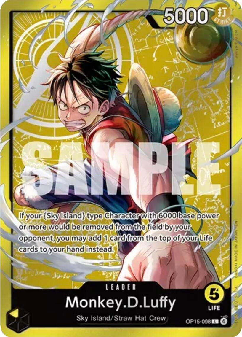 Image for Monkey.D.Luffy (OP15-098) (Luffy Deck) (OP15-098) (SD01) - One Piece Card Game