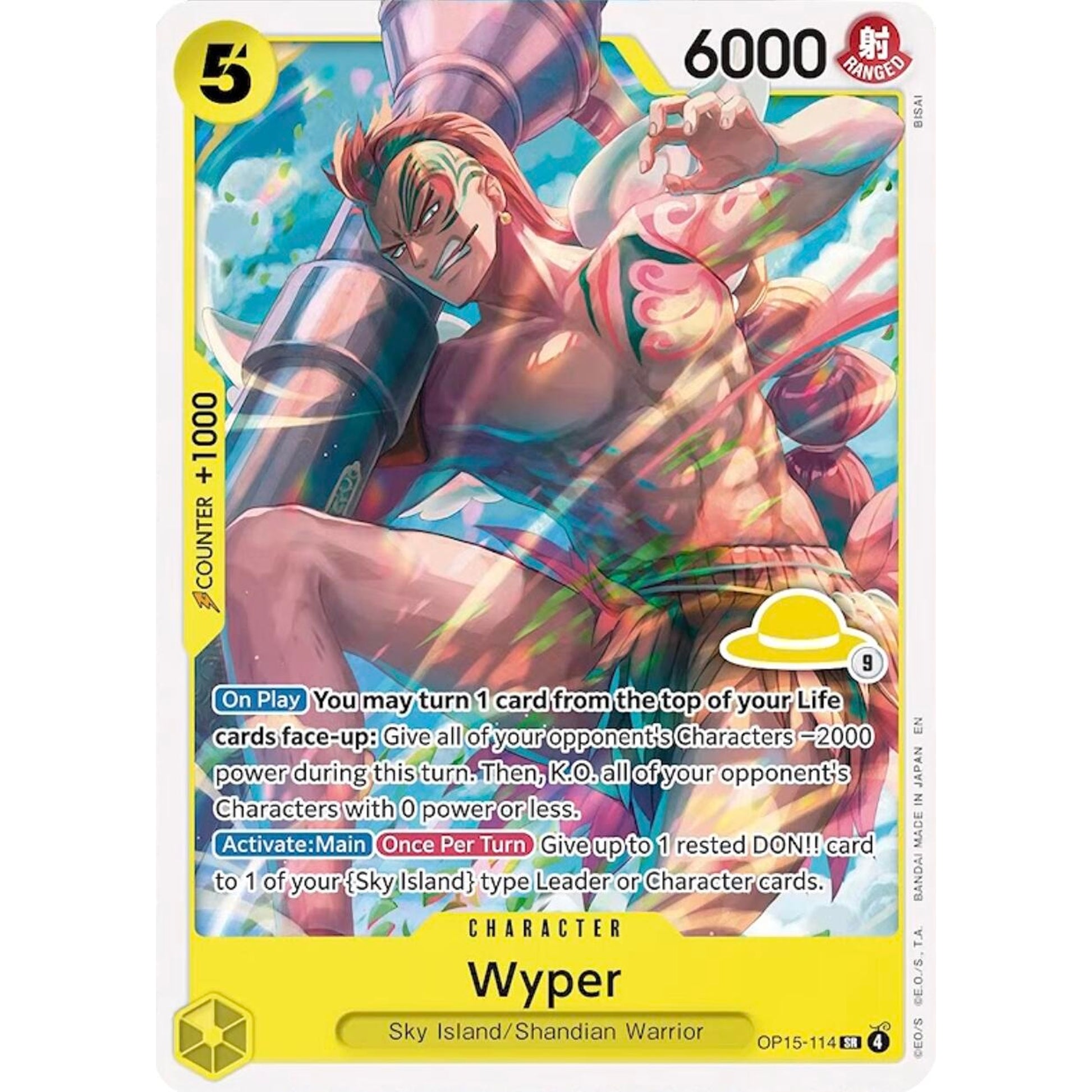 Image for Wyper (Luffy Deck) (OP15-114) (SD01) - One Piece Card Game