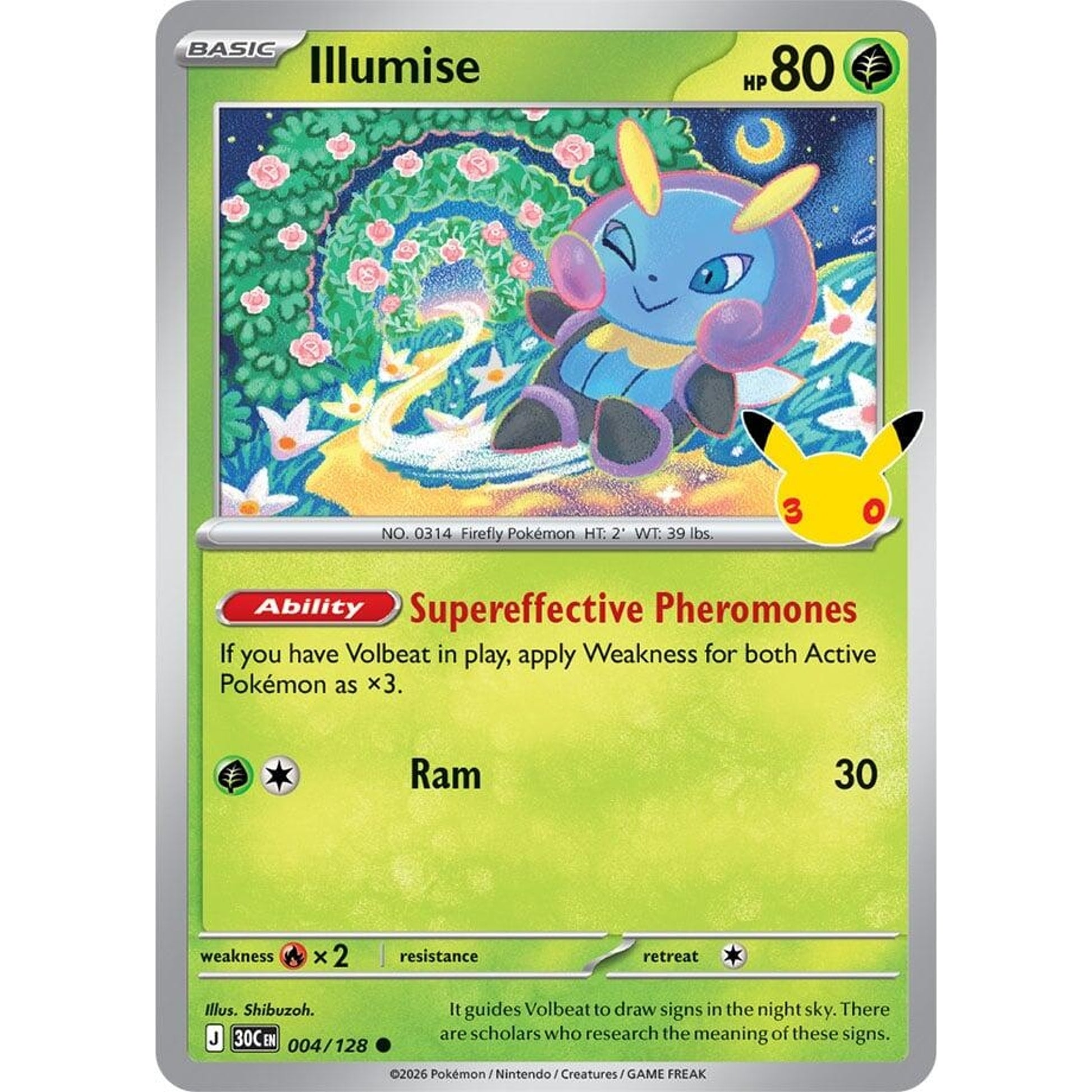 Image for Illumise (004/128) (30C) - Pokemon