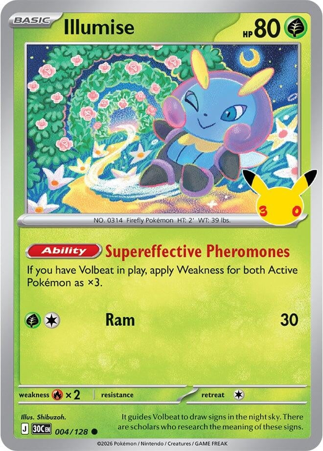 Image for Illumise (004/128) (30C) - Pokemon