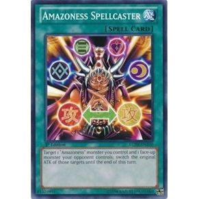 Image for Amazoness Spellcaster (LCJW-EN100) (LC04) - YuGiOh
