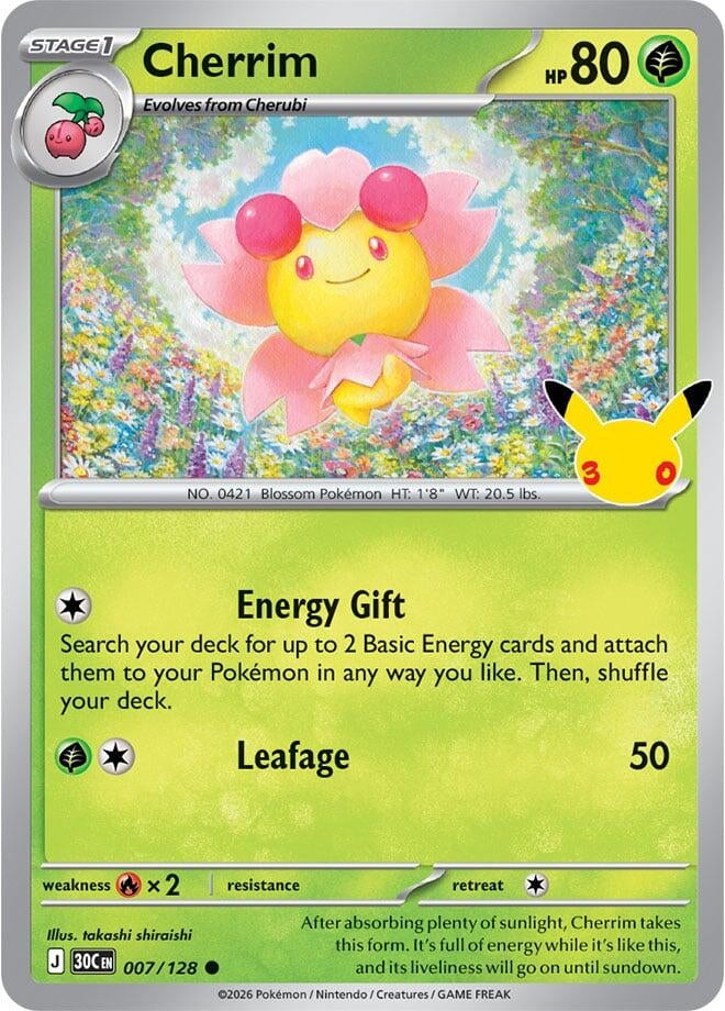 Image for Cherrim (007/128) (30C) - Pokemon