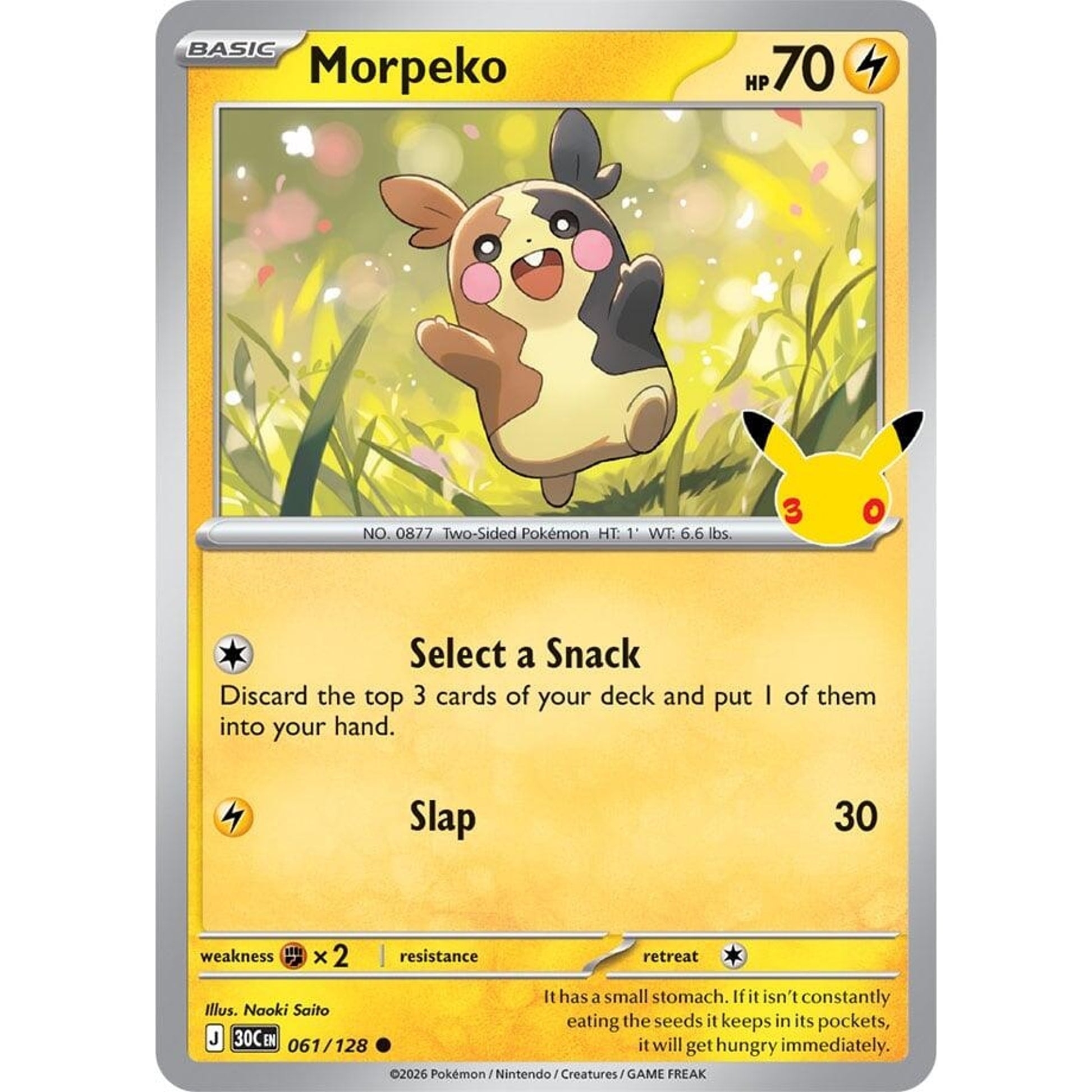 Image for Morpeko (061/128) (30C) - Pokemon
