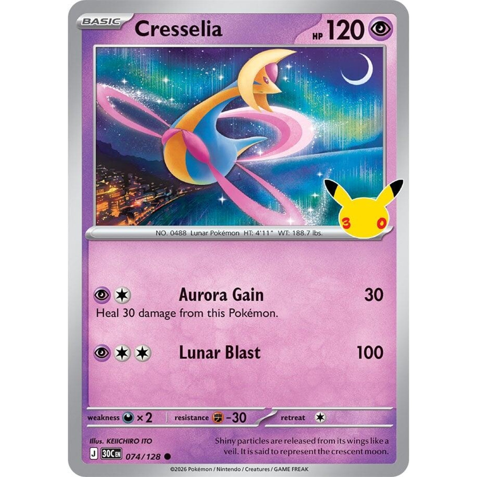 Image for Cresselia (074/128) (30C) - Pokemon