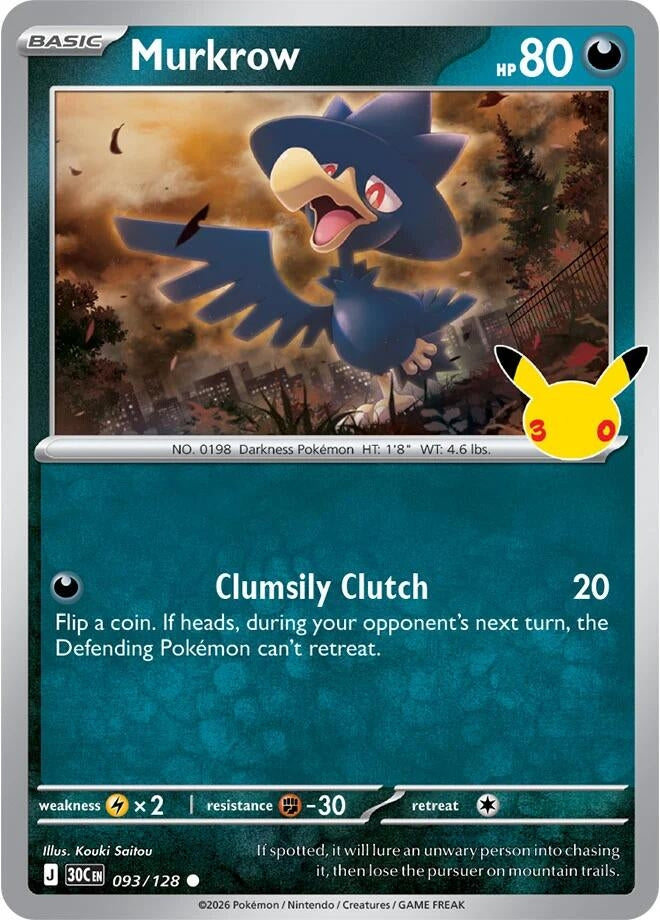 Image for Murkrow (093/128) (30C) - Pokemon