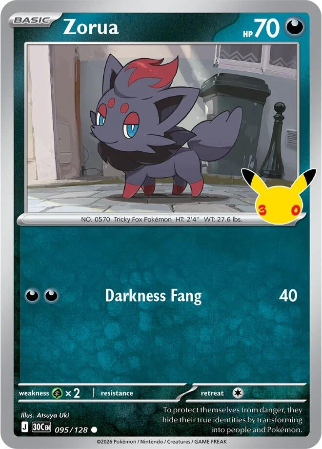 Image for Zorua (095/128) (30C) - Pokemon