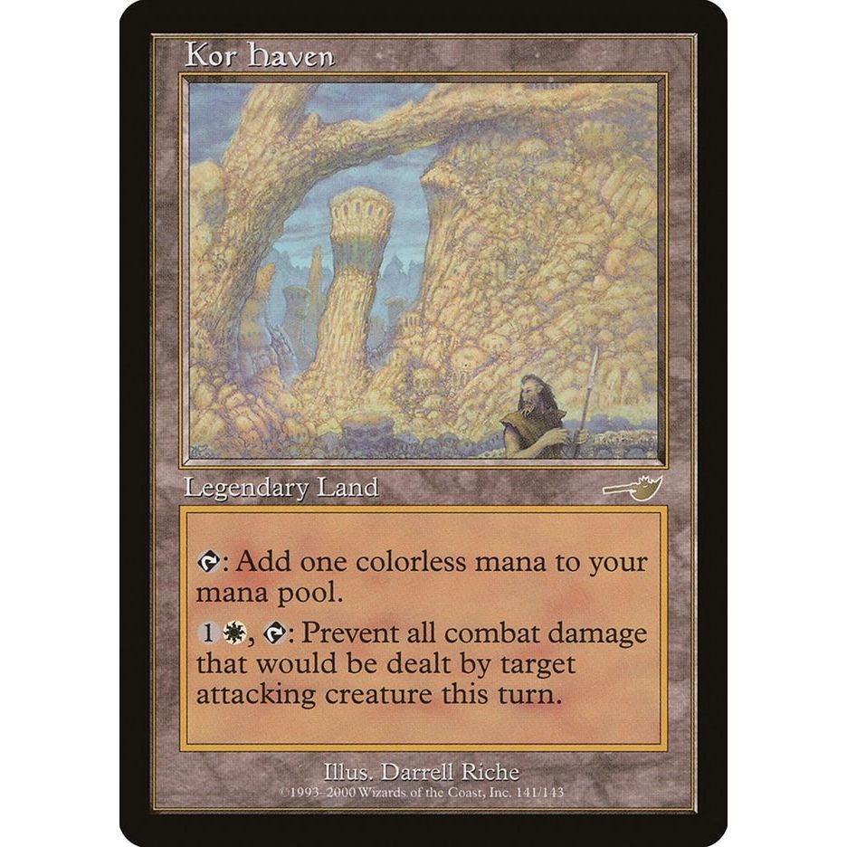 Image for Kor Haven (141) (NMS) - Magic: The Gathering