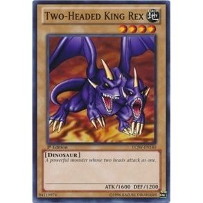 Image for Two-Headed King Rex (LCJW-EN140) (LC04) - YuGiOh
