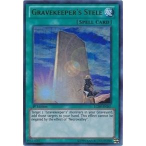 Image for Gravekeeper's Stele (LCJW-EN261) (LC04) - YuGiOh