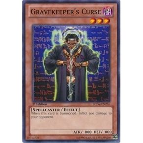 Image for Gravekeeper's Curse (LCJW-EN256) (LC04) - YuGiOh