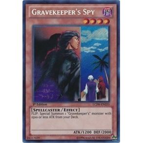 Image for Gravekeeper's Spy (LCJW-EN255) (LC04) - YuGiOh