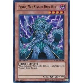 Image for Brron, Mad King of Dark World (LCJW-EN244) (LC04) - YuGiOh