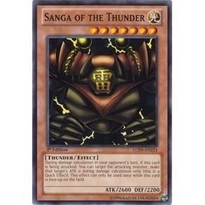 Image for Sanga of the Thunder (LCJW-EN224) (LC04) - YuGiOh