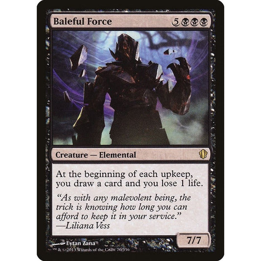Image for Baleful Force (70) (C13) - Magic: The Gathering