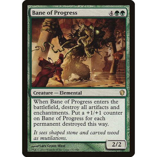 Image for Bane of Progress (137) (C13) - Magic: The Gathering