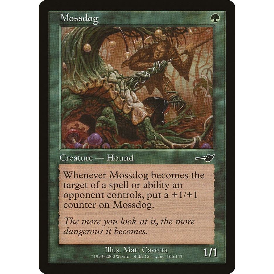 Image for Mossdog (106) (NMS) - Magic: The Gathering