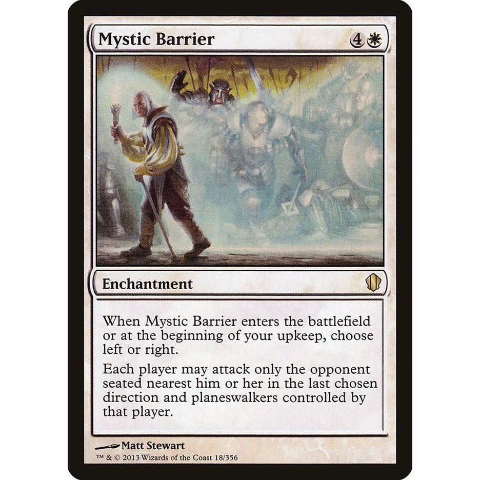 Image for Mystic Barrier (18) (C13) - Magic: The Gathering