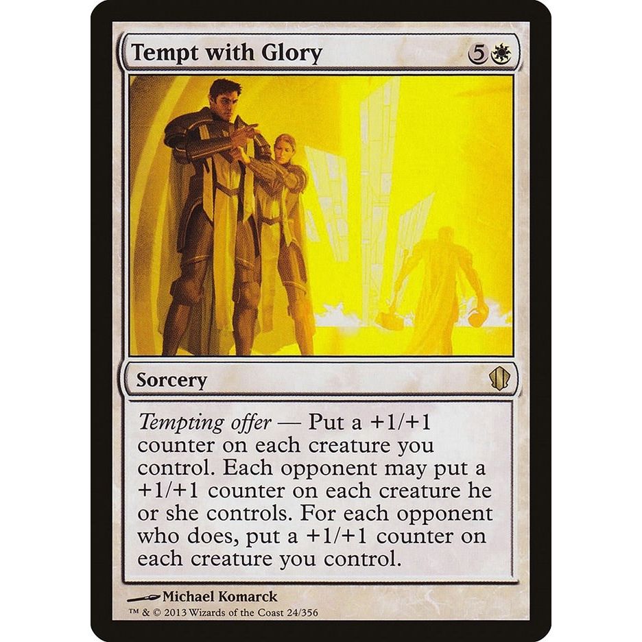 Image for Tempt with Glory (24) (C13) - Magic: The Gathering