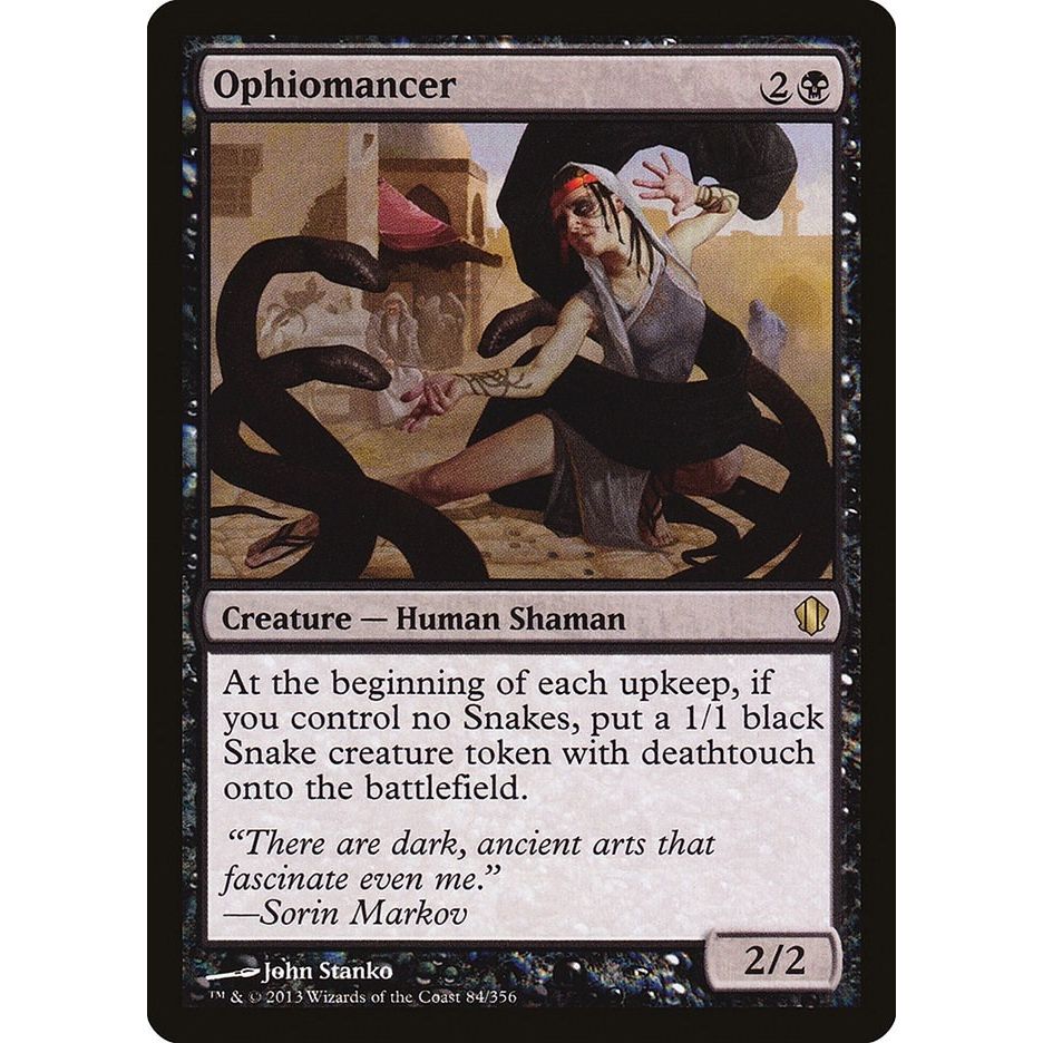 Image for Ophiomancer (84) (C13) - Magic: The Gathering