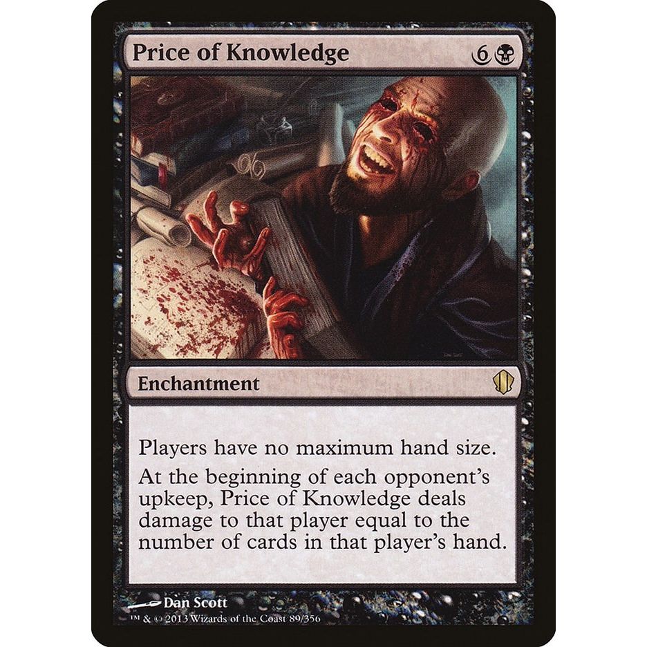 Image for Price of Knowledge (89) (C13) - Magic: The Gathering