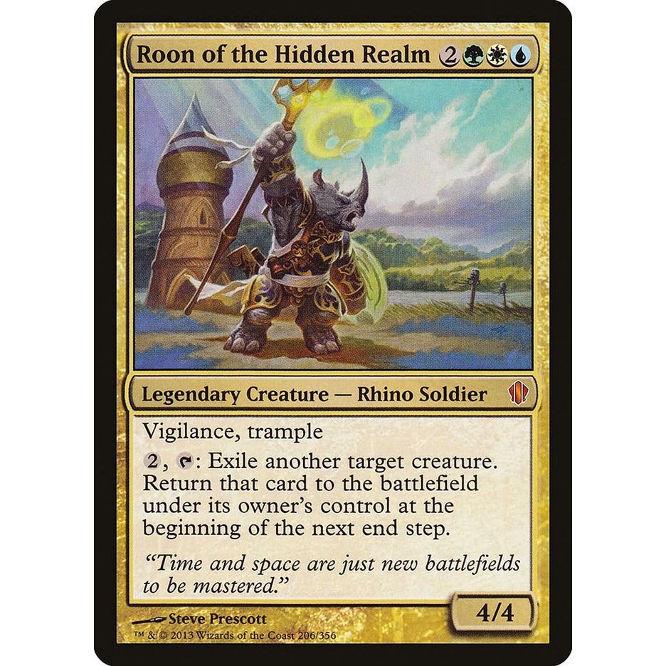 Image for Roon of the Hidden Realm (206) (C13) - Magic: The Gathering