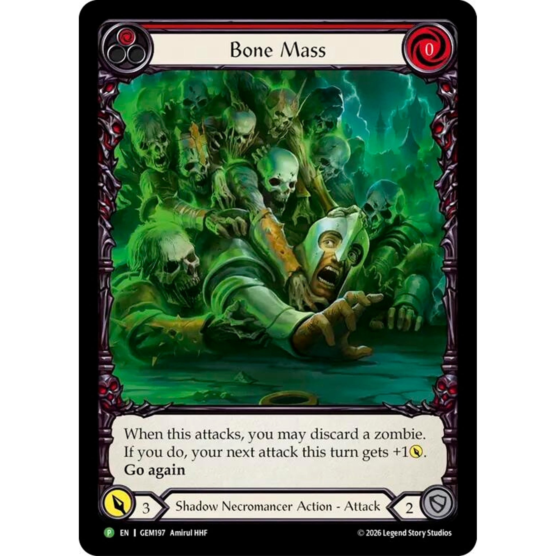 Image for Bone Mass (GEM197) (GEM) - Flesh and Blood TCG