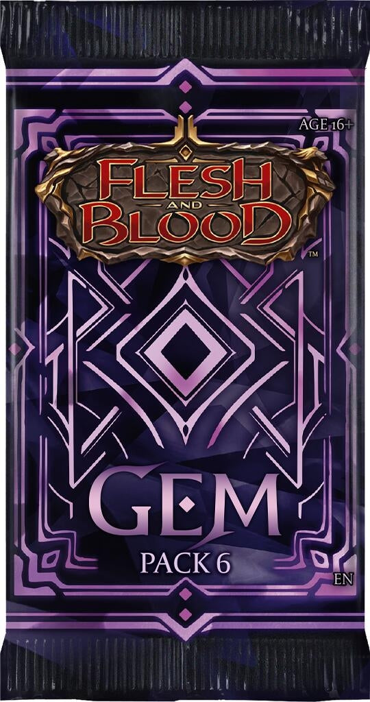 Image for GEM Pack 6 Booster Pack - Flesh and Blood TCG