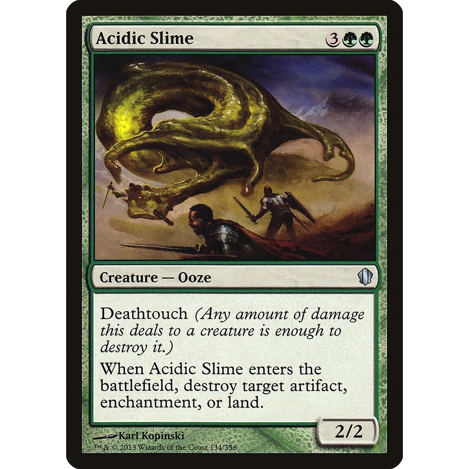 Image for Acidic Slime (134) (C13) - Magic: The Gathering